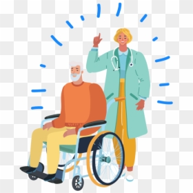 Sitting, HD Png Download - senior citizen png