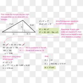 Diagram, HD Png Download - purple triangle png