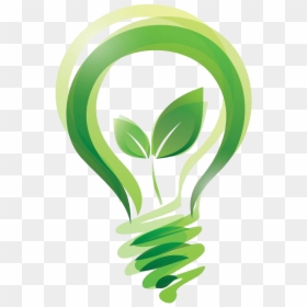 Eco Png, Transparent Png - green light bulb png