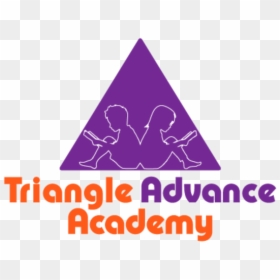 Triangle, HD Png Download - purple triangle png