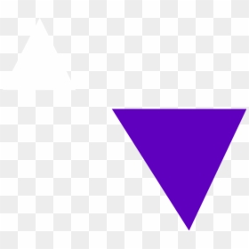 Triangle, HD Png Download - purple triangle png