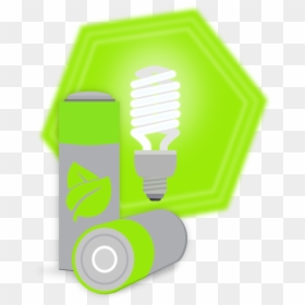 Renewable Energy, HD Png Download - green light bulb png