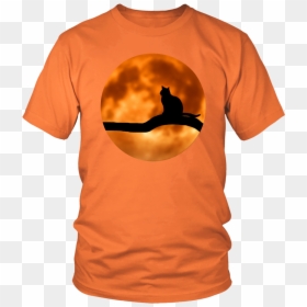 T Shirt Met Schnauzer, HD Png Download - spooky moon png
