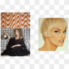 Blond, HD Png Download - hair bangs png