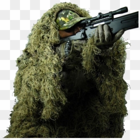 Camouflage, HD Png Download - ghillie suit png