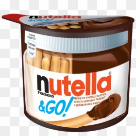 Nutella, HD Png Download - nutella jar png