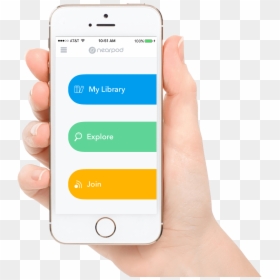 Iphone, HD Png Download - iphone in hand png