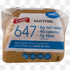 647 Bread Nutrition Facts, HD Png Download - white bread png