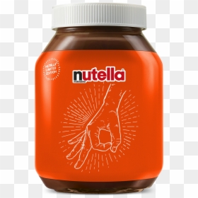 Nutella Keep Calm And Spalma, HD Png Download - nutella jar png
