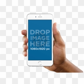 Iphone In Hand Transparent, HD Png Download - iphone in hand png
