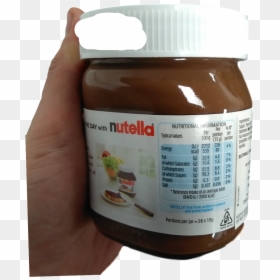 Chocolate, HD Png Download - nutella jar png