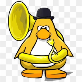 Club Penguin Tubas, HD Png Download - blood gang png