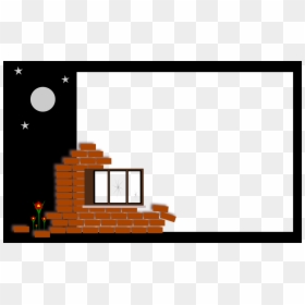 House, HD Png Download - brick frame png