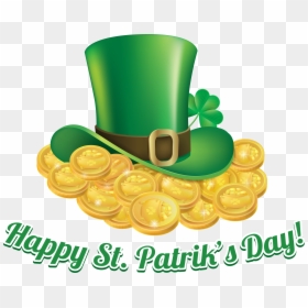 St Patrick's Day Pot Of Gold Png, Transparent Png - st patrick's day pot of gold png