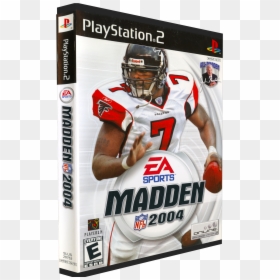 Madden Nfl 2004 Cover, HD Png Download - michael vick falcons png