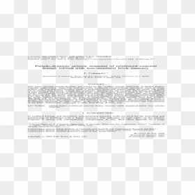 Document, HD Png Download - brick frame png