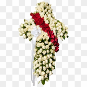 Bouquet, HD Png Download - flower cross png