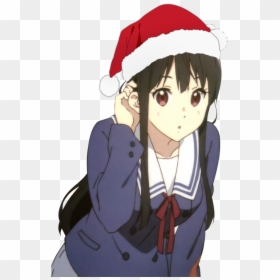 Mitsuki Nase Transparent, HD Png Download - anime christmas hat png