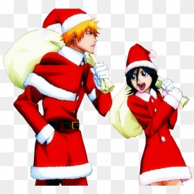 Christmas, HD Png Download - anime christmas hat png