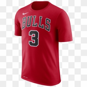 Nike Chicago Bulls T Shirt, HD Png Download - dwyane wade bulls png