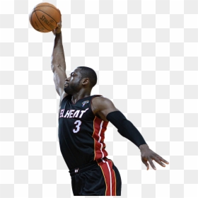 Dwyane Wade Dunk Png, Transparent Png - dwyane wade bulls png