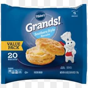 Southern Style Biscuits Frozen, HD Png Download - biscuits and gravy png