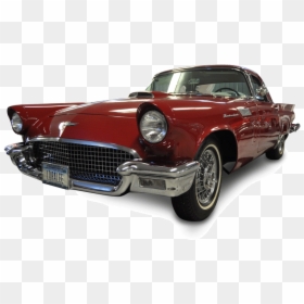 1955 Ford Thunderbird Clip Art, HD Png Download - classic cadillac png