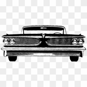 Classic Car Vector Front, HD Png Download - classic cadillac png