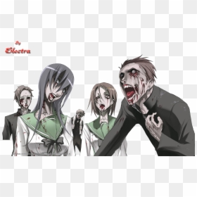 High School Of The Dead Zombie, HD Png Download - highschool of the dead png