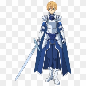Sao Blue Rose Sword, HD Png Download - sword art png