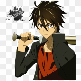 Highschool of the Dead Anime Sword Death Character, high school of the dead  transparent background PNG clipart