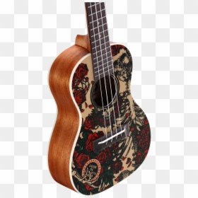 Alvarez Grateful Dead Ukulele Roses, HD Png Download - grateful dead bears png