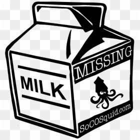 Milk Drawing Png, Transparent Png - missing milk carton png