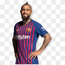 Coutinho Barcelona Png, Transparent Png - arturo vidal png