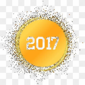 Circle, HD Png Download - new year's confetti png