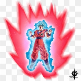 Goku Dbs Power Level, HD Png Download - kaioken png