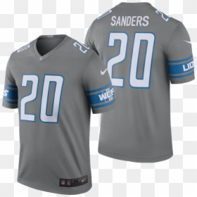 Sports Jersey, HD Png Download - barry sanders png