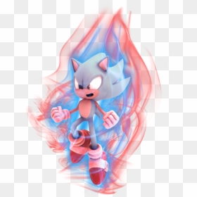 Sonic Super Saiyan Blue, HD Png Download - kaioken png