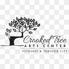 Crooked Tree Arts Center Logo, HD Png Download - new year's confetti png