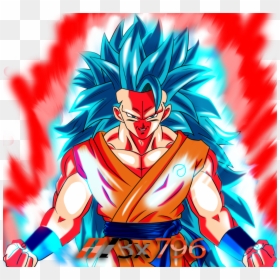 Goku Super Saiyan Blue Kaioken X20, HD Png Download, png download