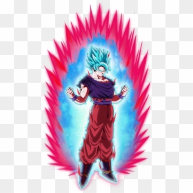 Goku Super Saiyan Blue Kaioken, HD Png Download - kaioken png