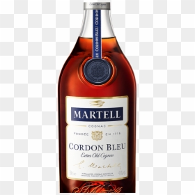 Martell Cordon Bleu Bottle, HD Png Download - cognac png