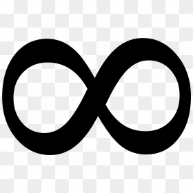 Infinity Symbol, HD Png Download - negative sign png