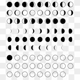 Circle, HD Png Download - moon cycle png