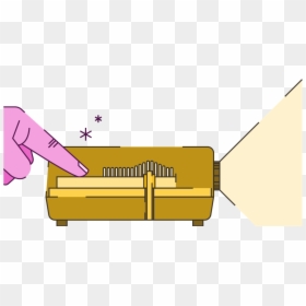 Studio Couch, HD Png Download - cartoon couch png