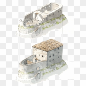 Ruine Alt Wartburg Ch, HD Png Download - medieval castle png