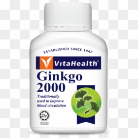 Vitahealth Ginkgo 2000, HD Png Download - ginkgo png
