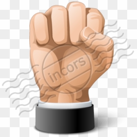 Fist Icon, HD Png Download - hand fist png
