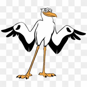 Coloring Pages Storks Movie, HD Png Download - cartoon basket png