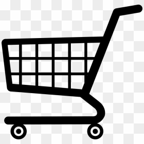 Shopping Cart Clipart, HD Png Download - cartoon basket png